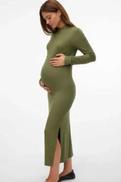 Vestido manga comprida Longa para maternity