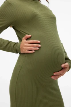 Vestido manga comprida Longa para maternity
