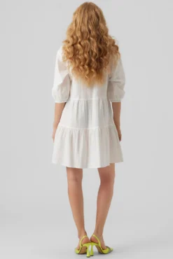 Vestido mangas balão