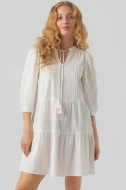 Vestido mangas balão