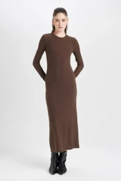 Vestido maxi ajustado