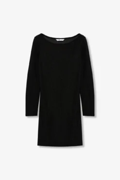 Vestido metálico aberto nas costas