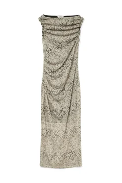 Vestido midi ajustado