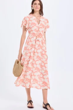 Vestido midi Bambula