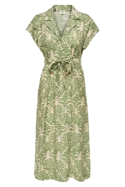 Vestido midi camiseiro