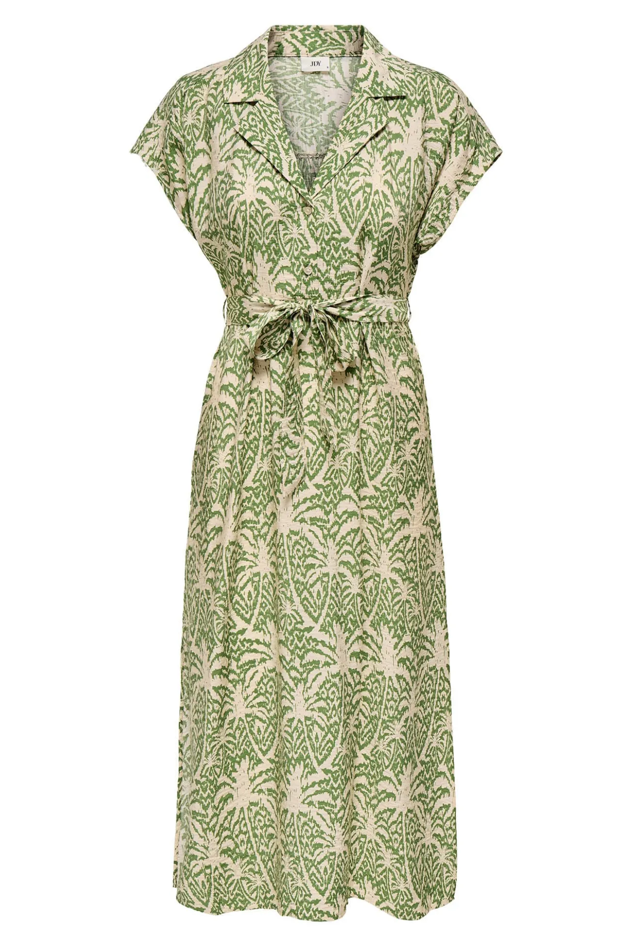 Vestido midi camiseiro