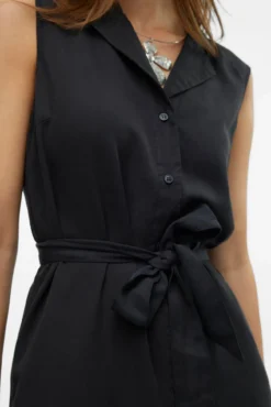 Vestido midi camiseiro