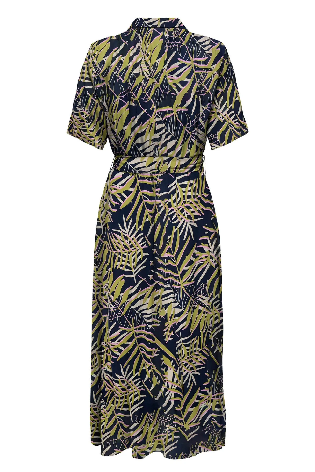 Vestido midi camiseiro