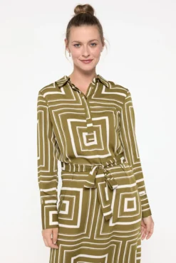 Vestido midi camiseiro