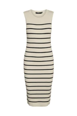 Vestido midi de malha