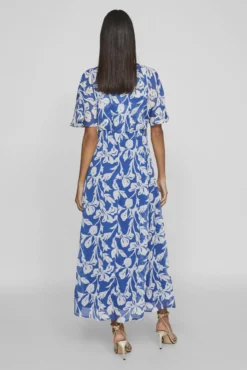 Vestido midi de manga 2/4