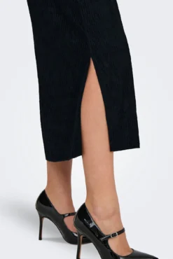 Vestido midi de manga comprida