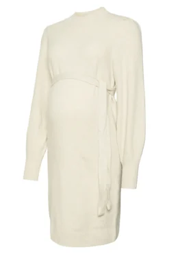 Vestido midi em malha para maternity
