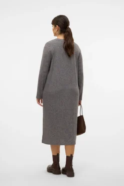 Vestido midi em malha Plus Size