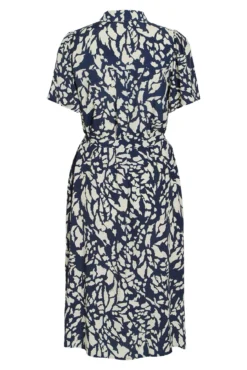 Vestido midi estampado