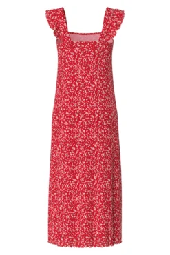 Vestido midi floral