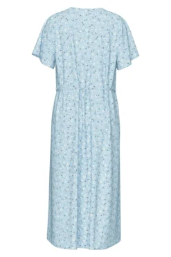 Vestido midi floral