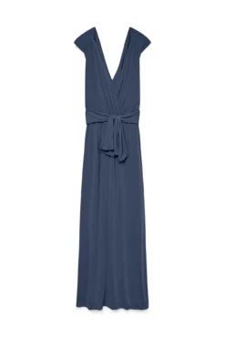Vestido midi fluido