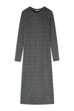 Vestido midi lurex
