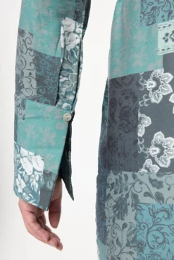 Vestido midi manga comprida