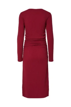 Vestido midi manga comprida