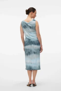 Vestido midi maternity