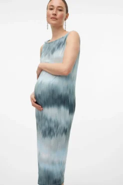 Vestido midi maternity