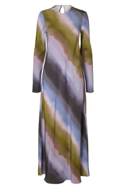 Vestido Midi Tie Dye confeccionado em viscose