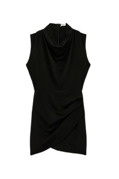 Vestido mini assimétrico