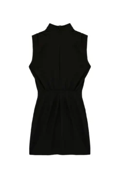 Vestido mini assimétrico