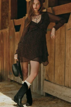 Vestido moreno