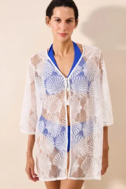 Vestido quimono branco