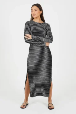 Vestido riscas