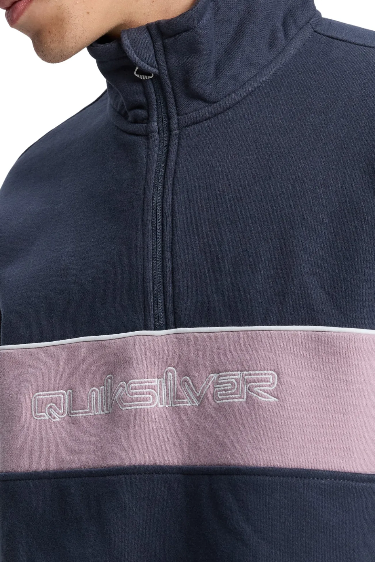 1/4 Zip - fecho-éclair para homem com Zíper 1/4